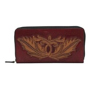 Myra Bag Handmade Ostenatious Wallet Leather & Hairon Canvas & Cowhide L…